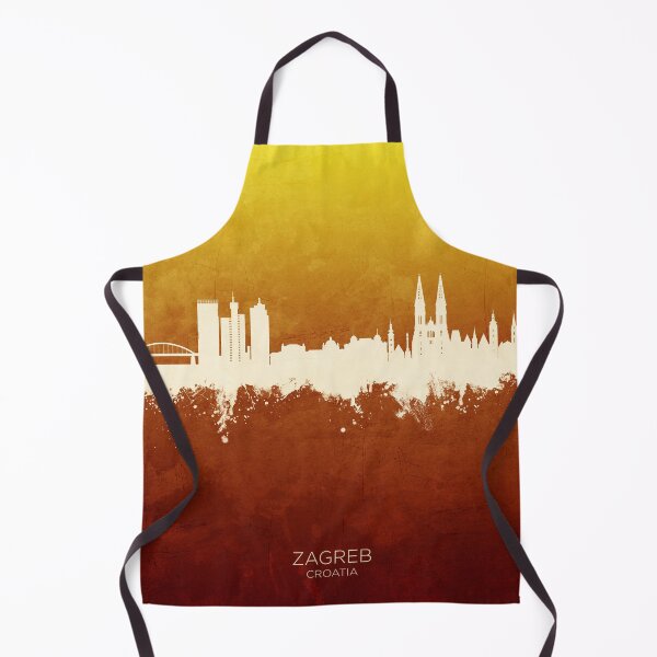 Item preview, Zagreb Croatia Skyline designed and sold by ArtPrints.