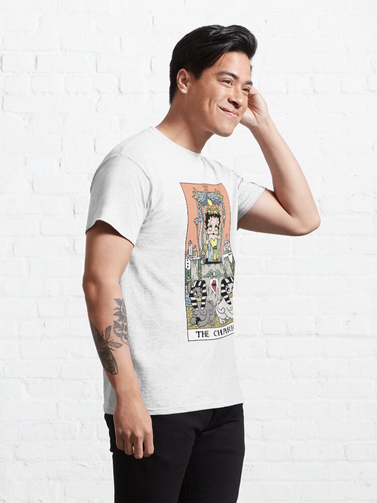 Alternate view of Betty Boop Tarots: The Chariot Classic T-Shirt