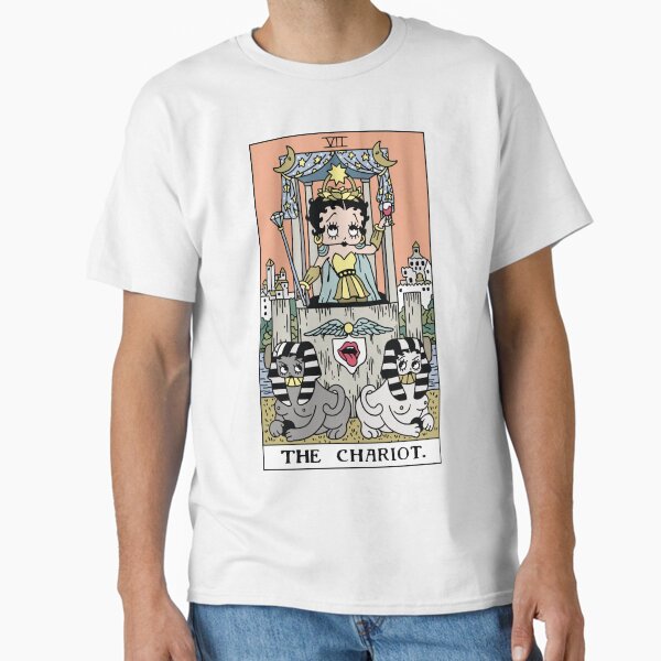 Betty Boop Tarots: The Chariot Classic T-Shirt
