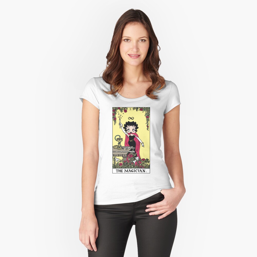 Item preview, Fitted Scoop T-Shirt designed and sold by Lucy-Faery.
