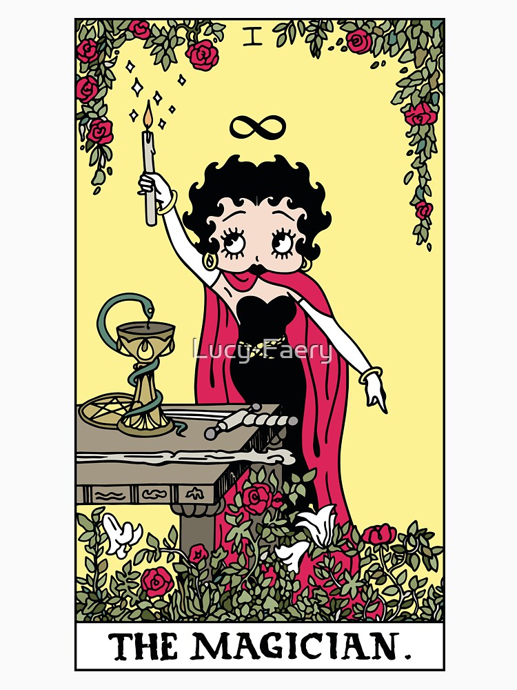Betty Boop Tarots: The Magician by Lucy-Faery