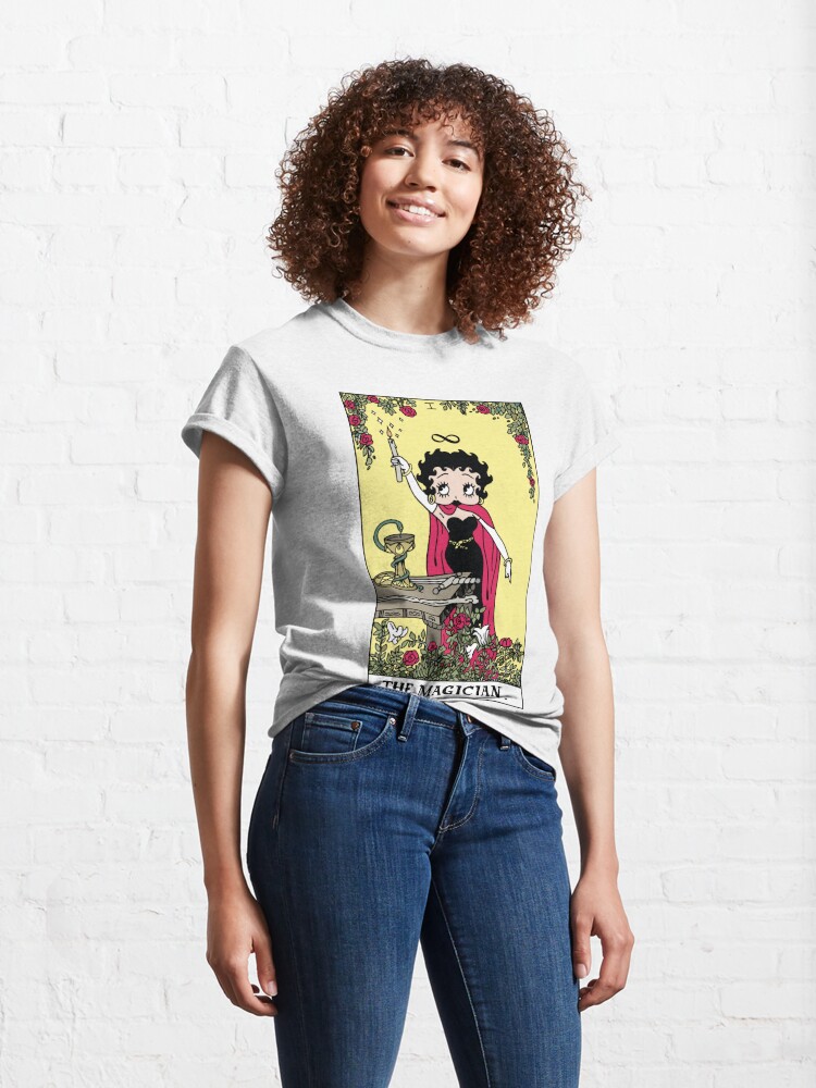 Alternate view of Betty Boop Tarots: The Magician Classic T-Shirt