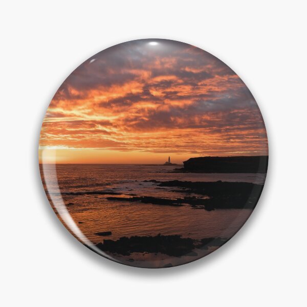 Item preview, Sunrise over Collywell Bay designed and sold by Violaman.