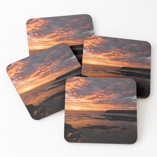 Item preview, Sunrise over Collywell Bay designed and sold by Violaman.