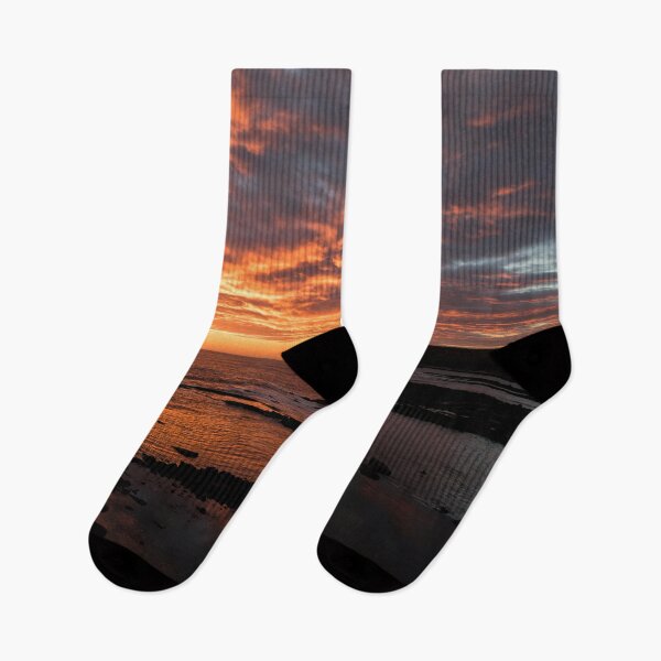 Item preview, Sunrise over Collywell Bay designed and sold by Violaman.