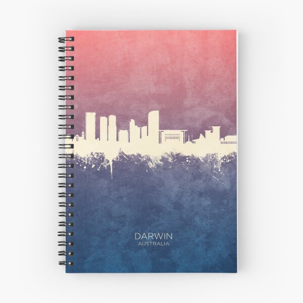 Artikelvorschau, Darwin Australia Skyline entworfen und verkauft von ArtPrints.
