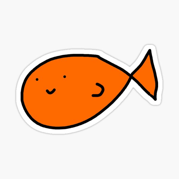 GOLDFISHH Sticker