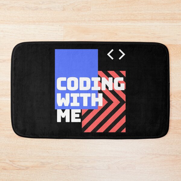 Item preview, coding with me funny design designed and sold by AwsomeStore.