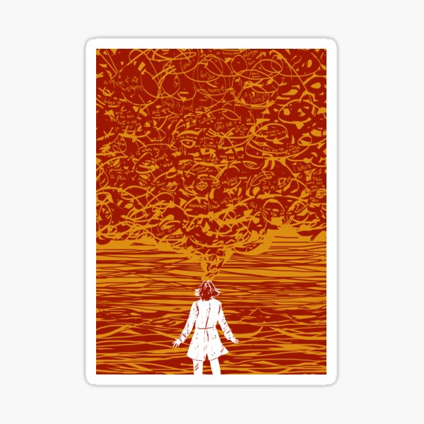Eye of a Hurricane Sticker