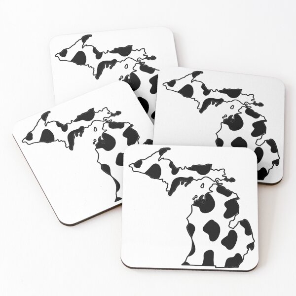 Item preview, Michigan Cow Print designed and sold by moxsto.
