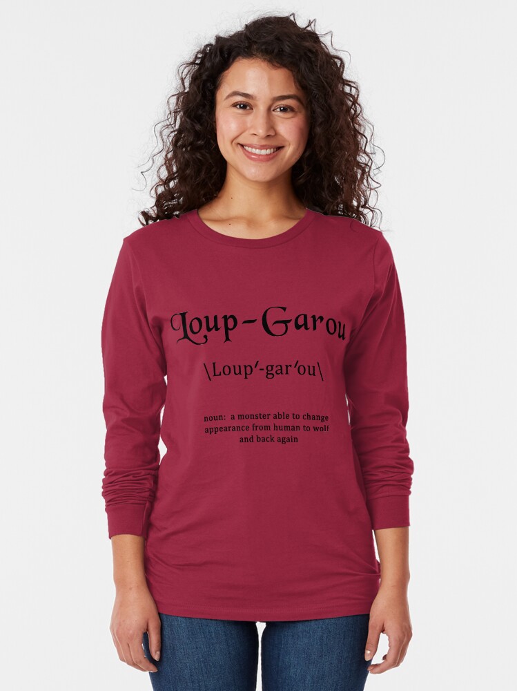 "Loup Garou" Tshirt by Greenbaby Redbubble