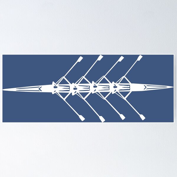 Item preview, Rowing, rowing boat designed and sold by claudiasartwork.