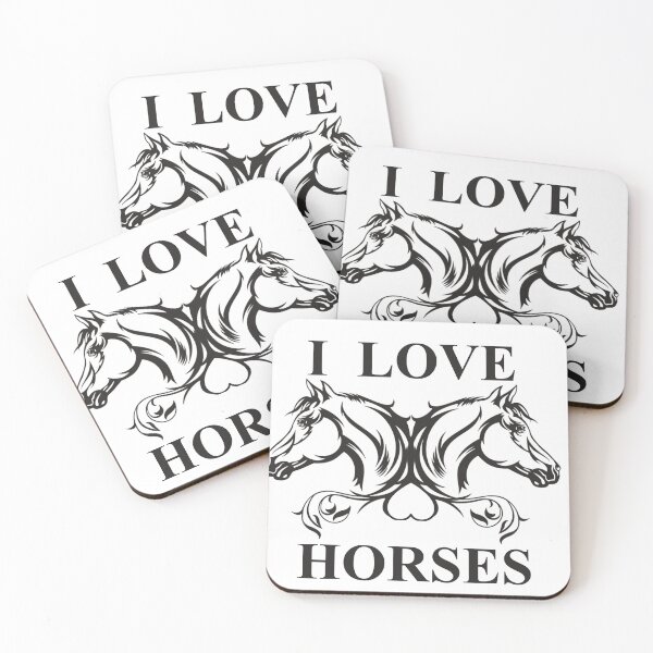 Item preview, I LOVE HORSES designed and sold by diaza.
