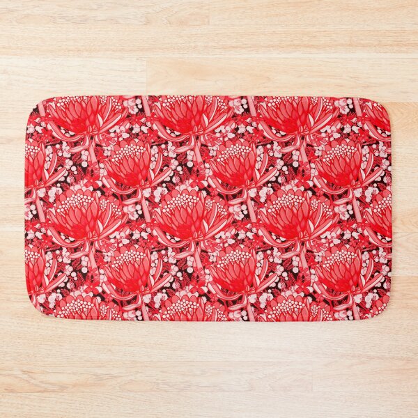 Item preview, Protea And Wattle - Red Palette designed and sold by Sketchbook Designs.