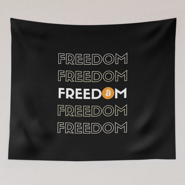 Item preview, freedom BTC crypto designed and sold by MoohAs.