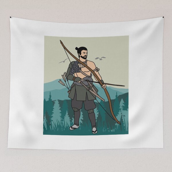 Item preview, Archery With A Bow And Arrow designed and sold by flofin.
