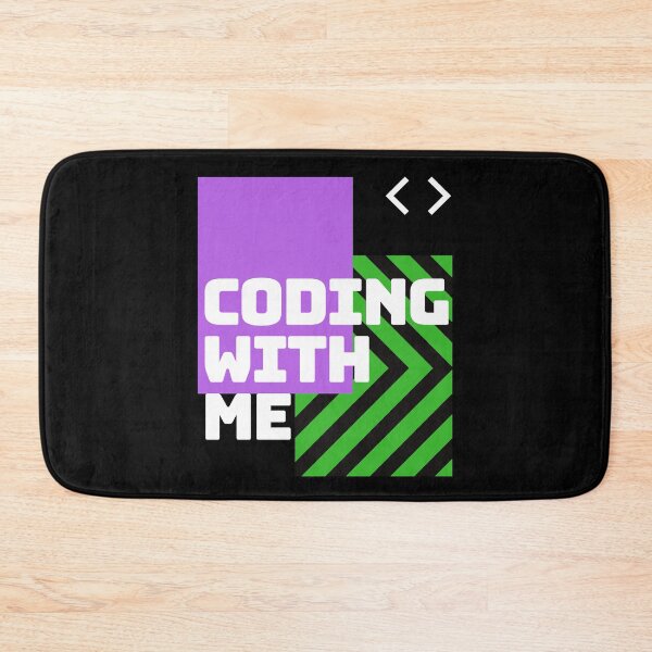 Item preview, coding with me funny design designed and sold by AwsomeStore.