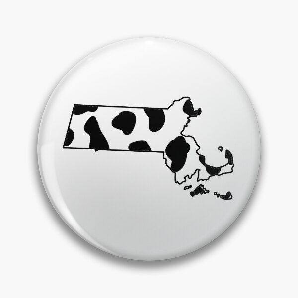 Item preview, Massachusetts Cow Print designed and sold by moxsto.