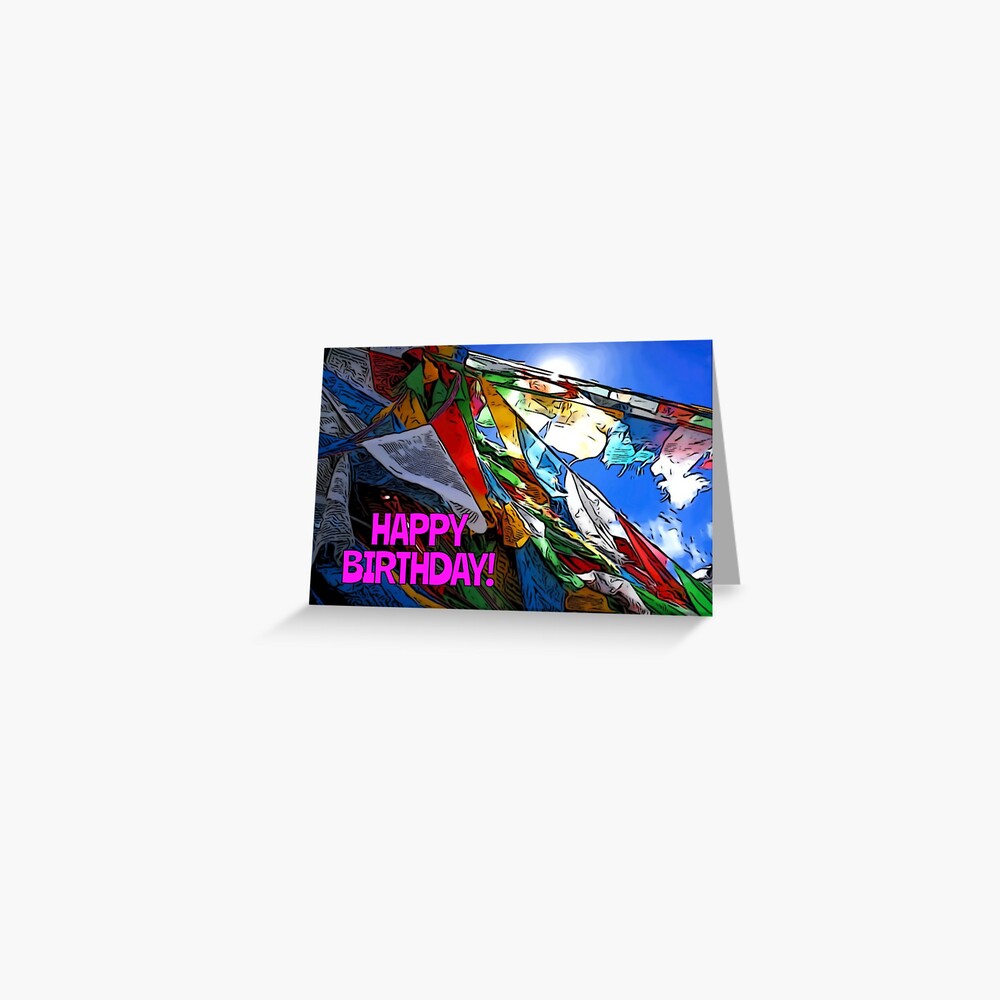 HAPPY BIRTHDAY Greeting Card