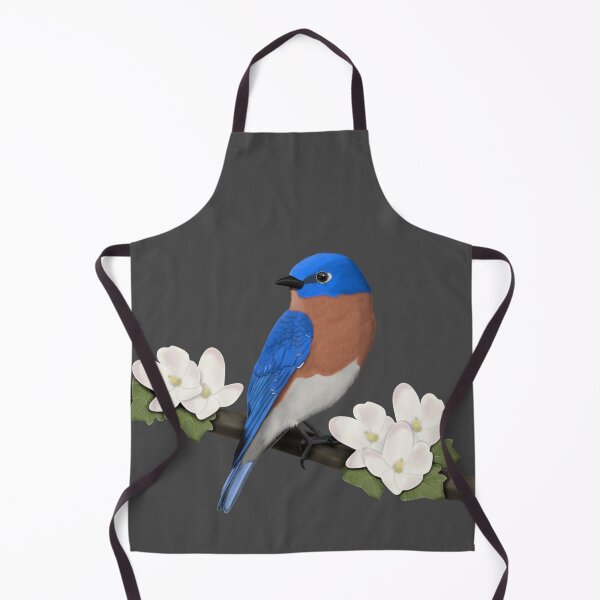 Item preview, Eastern Bluebird bird garden bird illustration biologist ornithologist birdlover designed and sold by jz-birds.