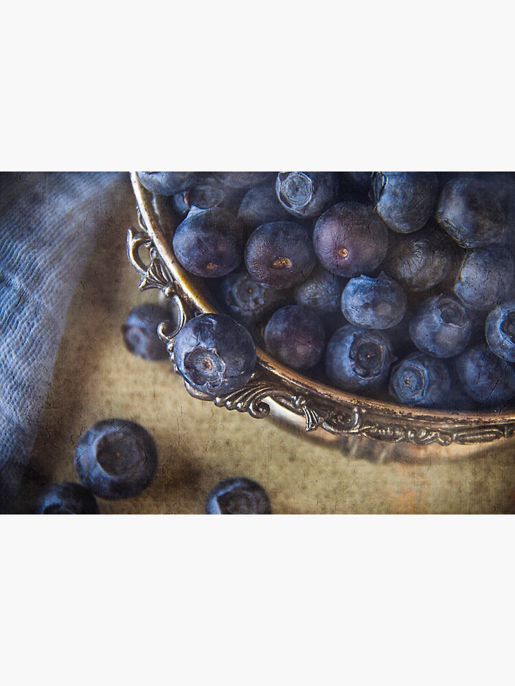 Tasty Bowl Of Blueberries by CindiR60