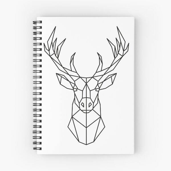 Item preview, blackbuck stencil art graphic tshirt designed and sold by diyapatel024.