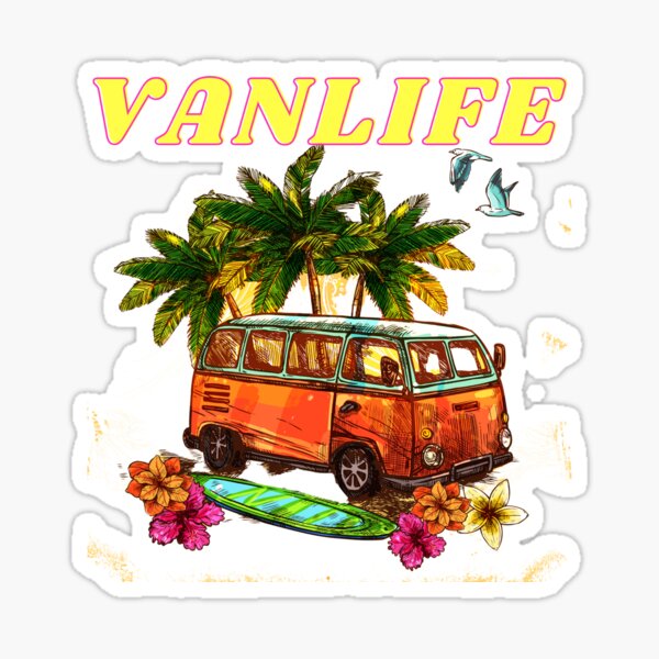 Digital Nomads Vanlife Sticker