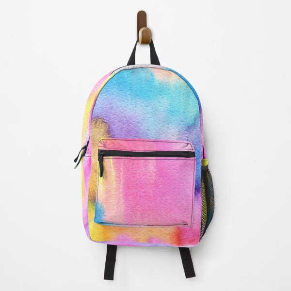 Item preview, Vibrant watercolor texture, Tie-dye effect - pink,purple,yellow,blue,turquoise,orange  designed and sold by Sarah Zan.