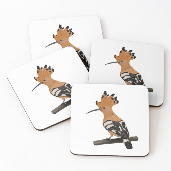 Item preview, Hoopoe bird garden bird illustration biologist ornithologist birdlover designed and sold by jz-birds.
