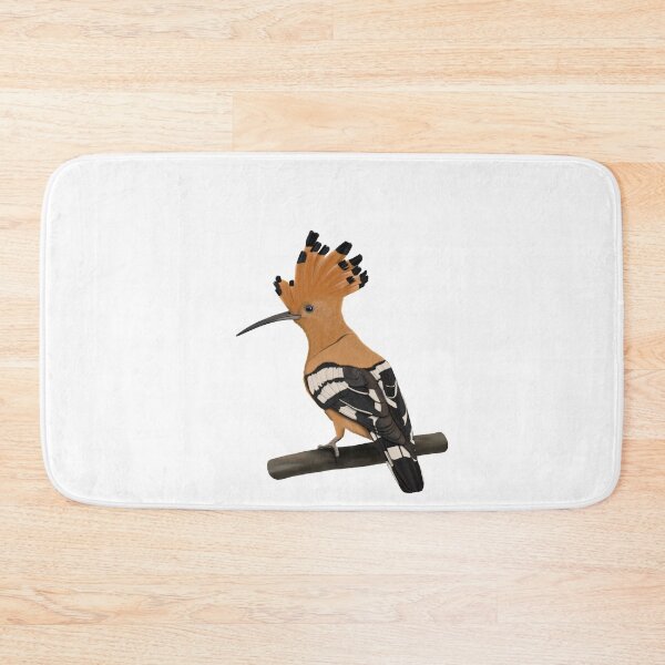 Item preview, Hoopoe bird garden bird illustration biologist ornithologist birdlover designed and sold by jz-birds.
