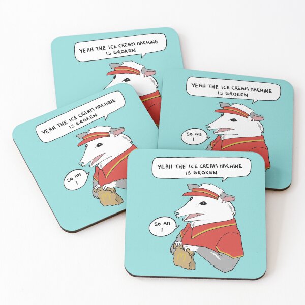 Item preview, Possums with jobs - McDonalds designed and sold by BirdWithHat.