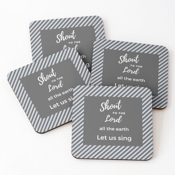 Item preview, Shout to the lord sticker designed and sold by AliDeus.