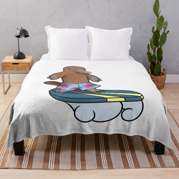 Item preview, Platypus Surfer designed and sold by 01JayArts.