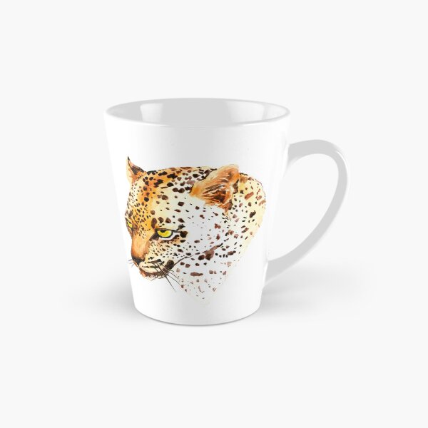 Item preview, Watercolor Leopard head.Cartoon watercolor Leopard. designed and sold by ZheltakovaIana.