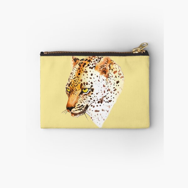Item preview, Watercolor Leopard head.Cartoon watercolor Leopard. designed and sold by ZheltakovaIana.