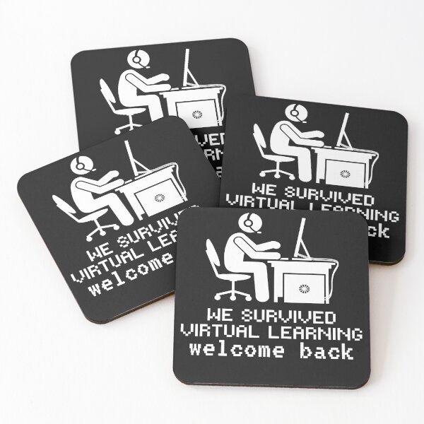 Item preview, we survived virtual learning welcome back designed and sold by Nathan256.