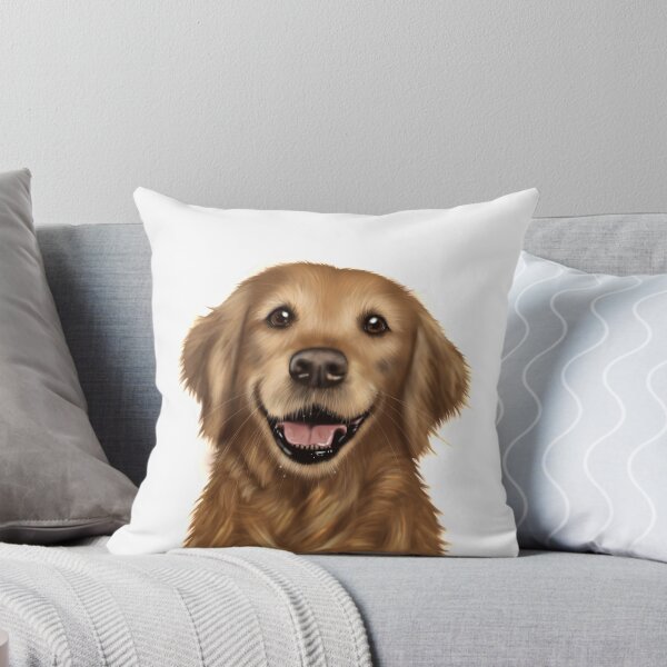 Item preview, Happy Golden Retriever designed and sold by Kittys-Art.