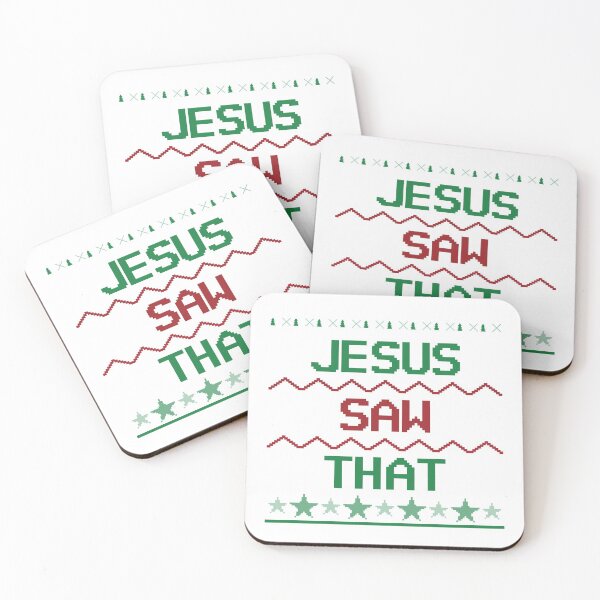 Item preview, Jesus saw that, Christmas ugly jumper theme designed and sold by avit1.