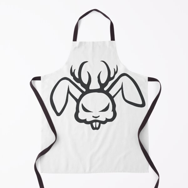 Item preview, Angry Jackalope - Logo Piece no text or blade - BLACK designed and sold by angryjackalope.