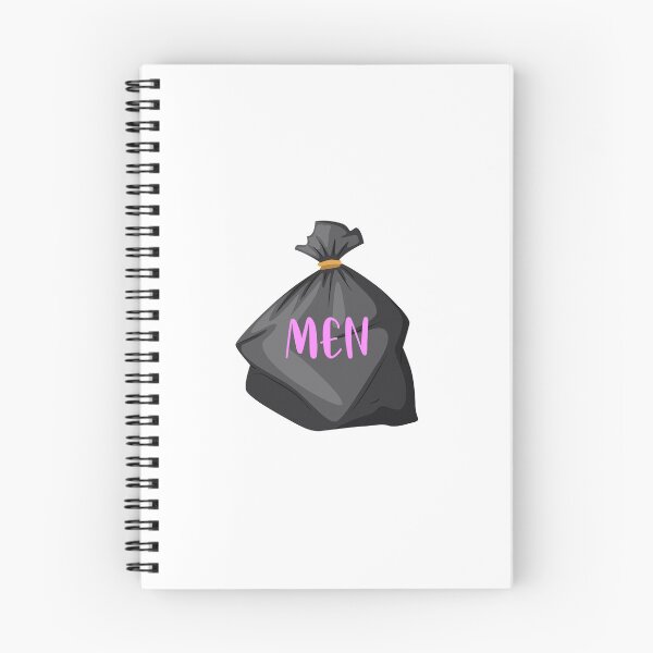 Item preview, Men are trash in a trash bag  designed and sold by Jujusz.