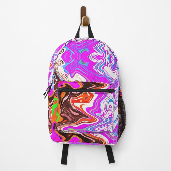 Item preview, Field Trip Pink White Green Orange Blue designed and sold by Sector18.
