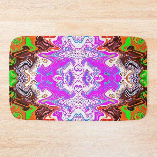 Item preview, Field Trip Pink White Green Orange Blue designed and sold by Sector18.