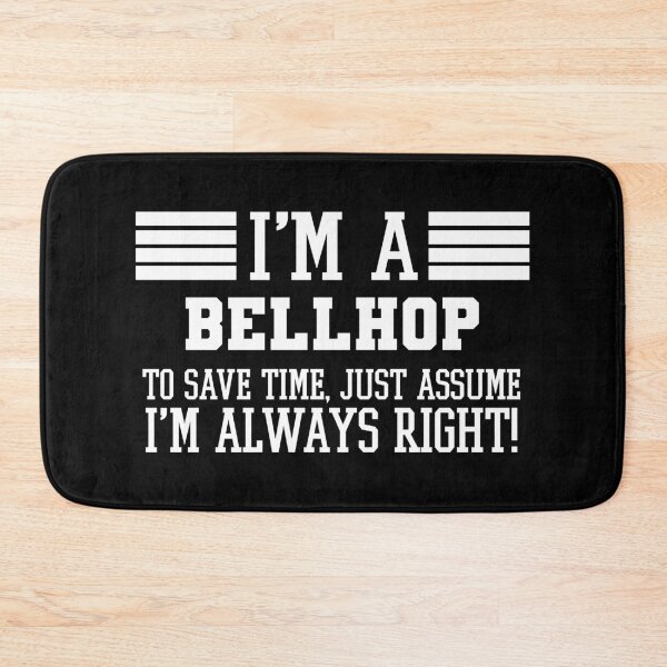 Item preview, Bellhop Gift, I'm A Bellhop To Save Time Just Assume I'm Always Right Gift For Funny Coworker Boss Mug Gift designed and sold by Orange Pieces.