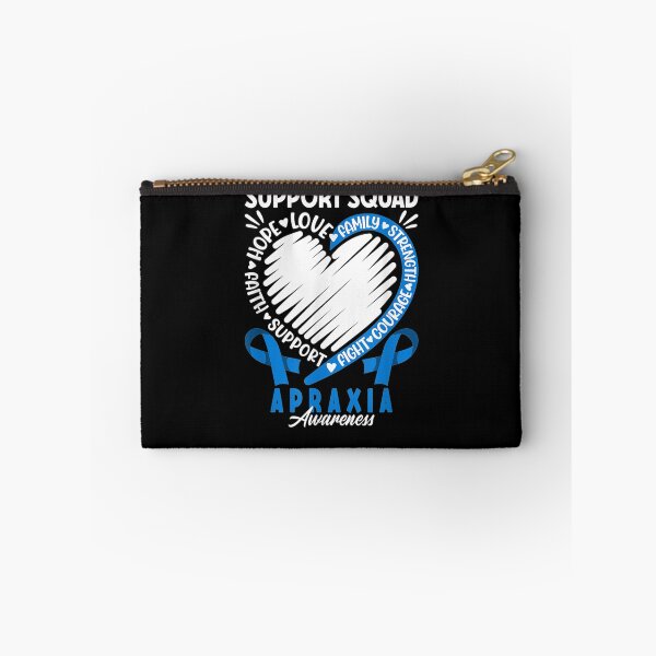Item preview, Brave I Support Squad I Apraxia Awareness I Ribbon Heart  designed and sold by sheilase.