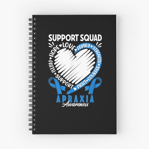 Item preview, Brave I Support Squad I Apraxia Awareness I Ribbon Heart  designed and sold by sheilase.