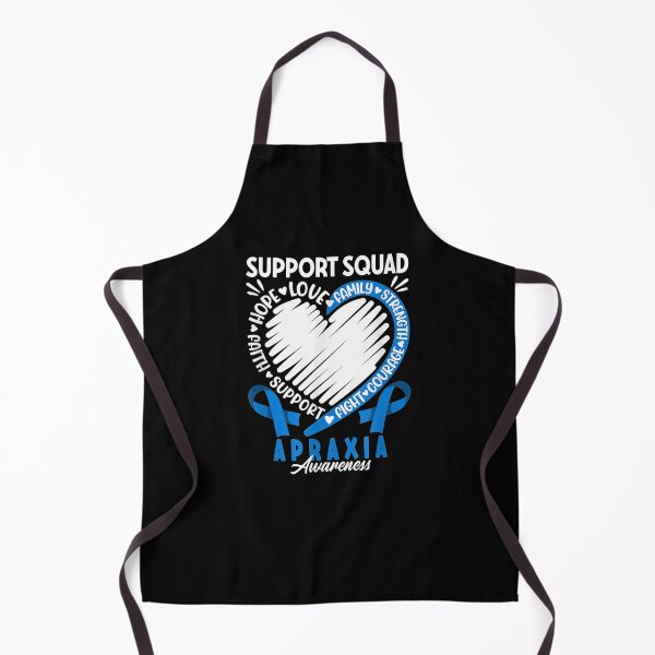 Item preview, Brave I Support Squad I Apraxia Awareness I Ribbon Heart  designed and sold by sheilase.