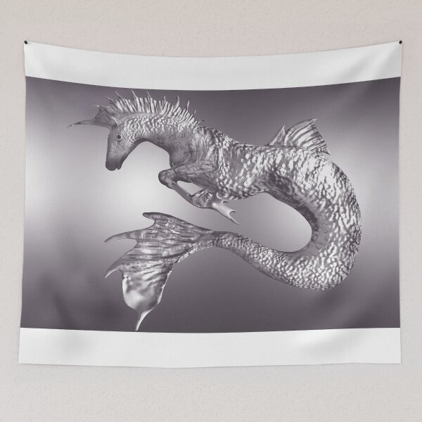 Item preview, Mythical Hippocampus Sea Horse  designed and sold by Rohan Thanekar.