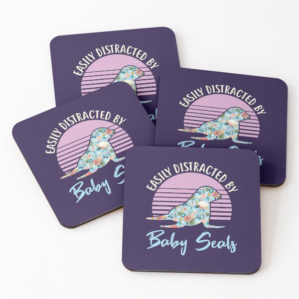Item preview, Easily Distracted by Baby Seals  designed and sold by jaygo.