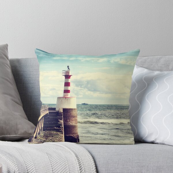 Item preview, Amble Pier Lighthouse designed and sold by Vicki Field.