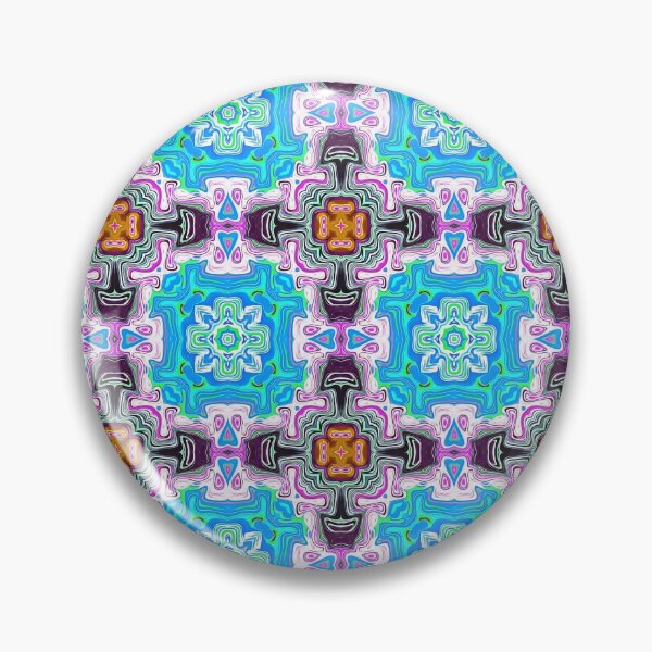Item preview, Jealousy Hunt Purple White Blue Green Pink Pattern designed and sold by Sector18.